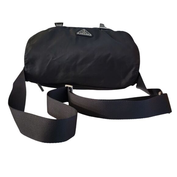 Prada Nylon Black Messenger Bag Crossbody Bag - Picture 8 of 16